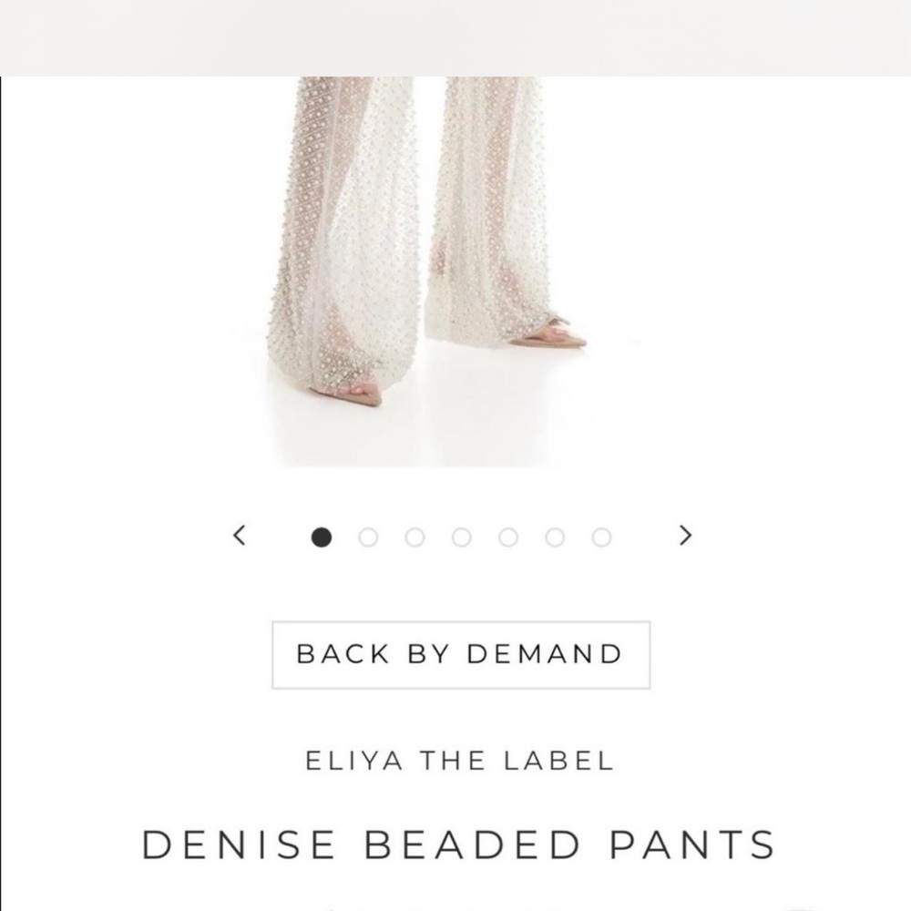 Eliya The Label Beaded Pants